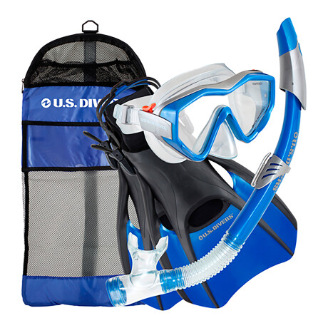 Us Divers - Kit para Agua Anacapa LX / Sonora / Trek / Gear Bag 279395 - Aletas + Máscara de 1 Venta 001
