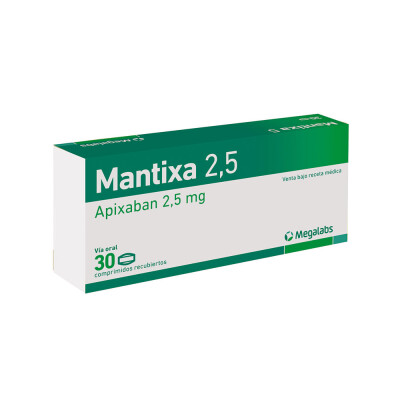 Mantixa 2.5 Mg. 30 Comp. Mantixa 2.5 Mg. 30 Comp.