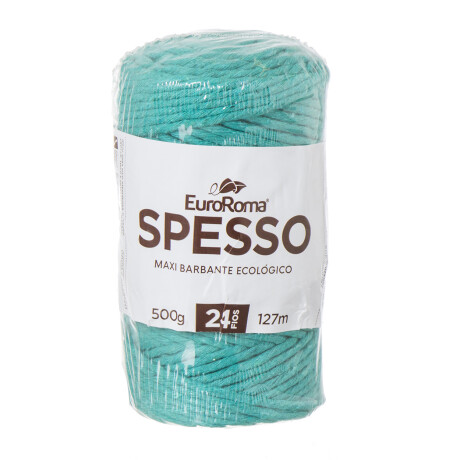 Spesso algodón Euroroma manualidades crochet y macrame verde agua