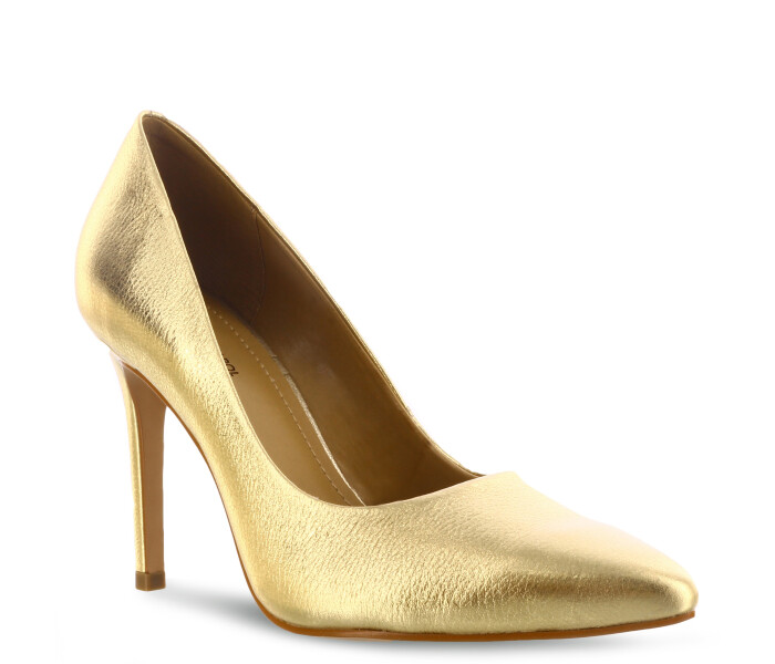 Zapato de vestir Dourado