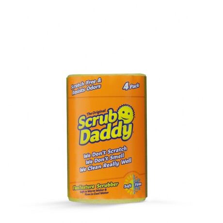 Set X4 Esponjas Scrub Daddy Originales Color Unico Unica