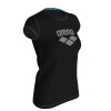 Remera Mujer Arena Gym T-Shirt Logo Negro