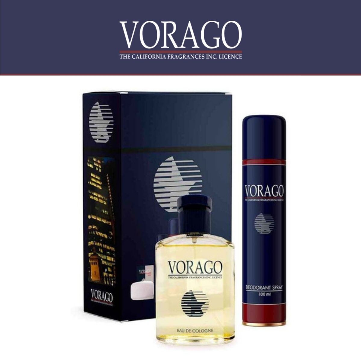 Perfume Vorago EDC 100 ML + Desodorante Aerosol 100 ML 