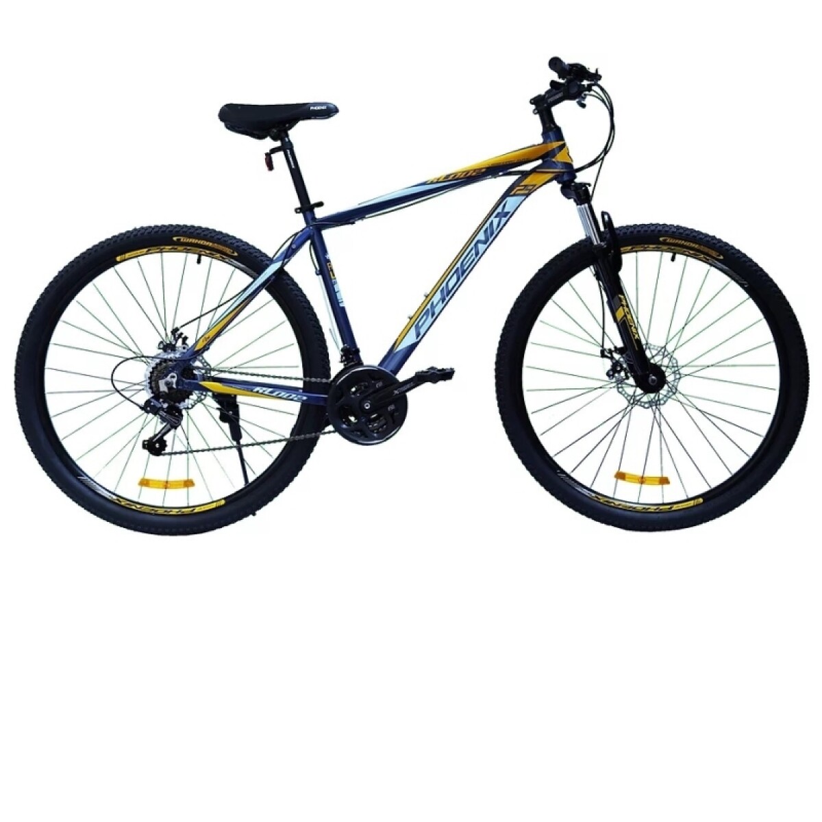 Bicicleta Phoenix Mtb Rl002 R.29 (con Bloqueo) (f/mecanico) - Azul/amarillo. 