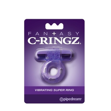 Fantasy C-Ringz Vibrating Super Ring Violeta Fantasy C-Ringz Vibrating Super Ring Violeta