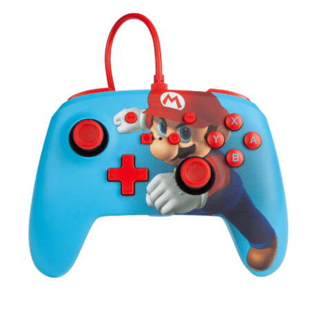 Control Power A para Nintendo Switch Cableado - Mario Smash Control Power A para Nintendo Switch Cableado - Mario Smash