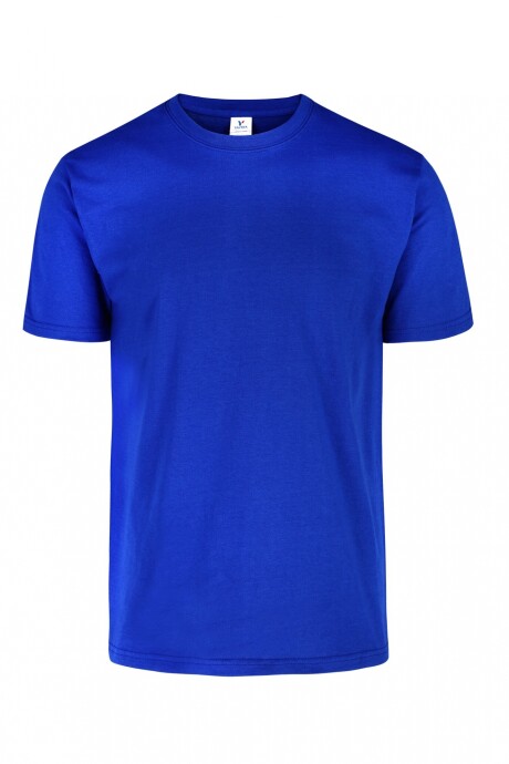Camiseta a la base peso medio Azul royal