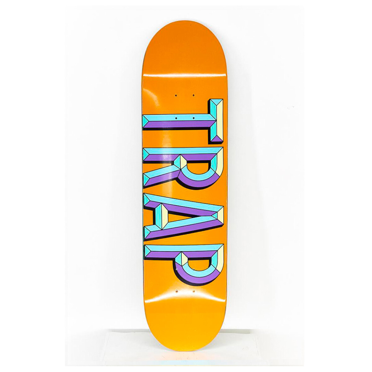 Deck Trap Iron Logo 8.0" - Orange - (solo tabla) 