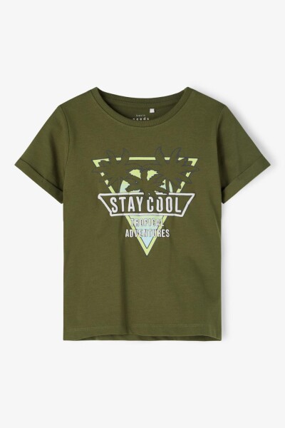 Camiseta Estampada Manga Corta Ivy Green