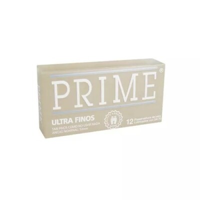 Preservativo Prime Ultra Fino 12 Uds. Preservativo Prime Ultra Fino 12 Uds.