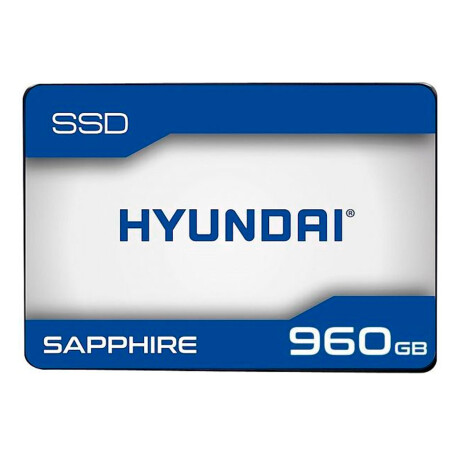 Hyundai - Disco Sólido Sapphire C2S3T/960G - 960GB. 2.5". Sata Iii. 500MB/S Lectura / 400MB/S Escrit 001