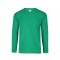 Camiseta a la base manga larga Verde jade
