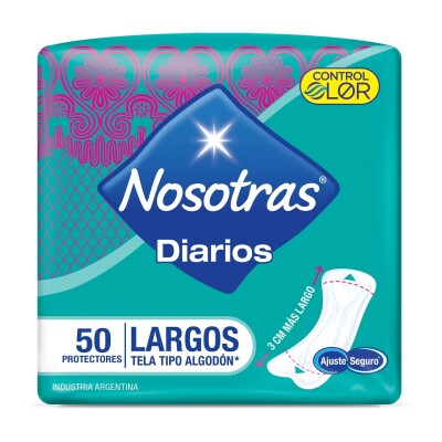 Protectores Diarios Nosotras Largos X50