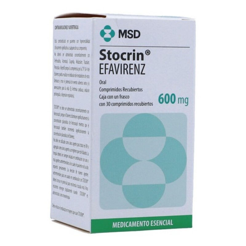 Stocrin 600 Mg. 30 Comp. Stocrin 600 Mg. 30 Comp.