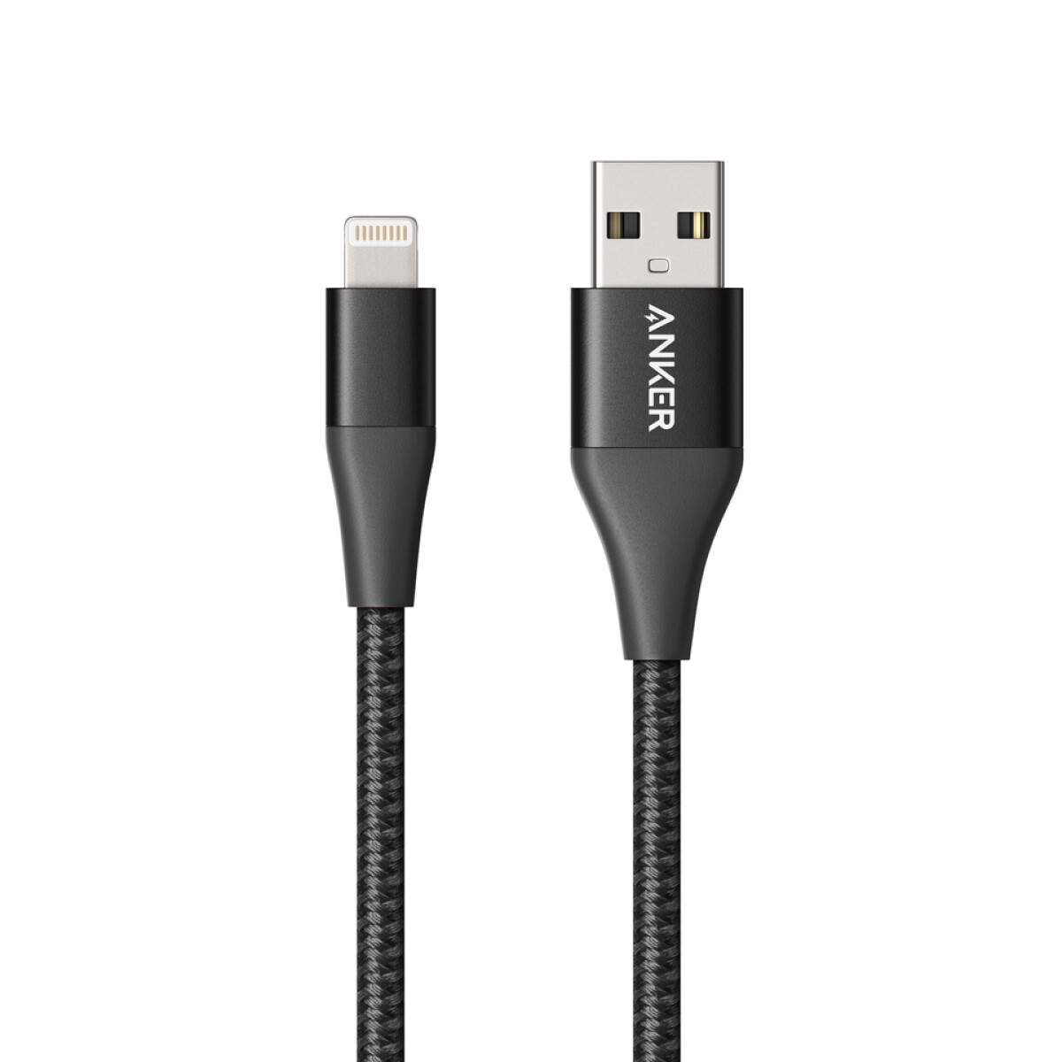 Anker powerline+ cable braided with lightning connector 3ft 0.9m - Anker powerline+ cable braided with lightning connector 3ft 0.9m bl 