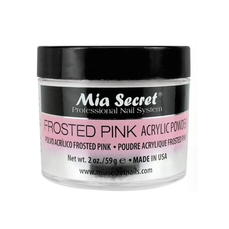Polvo Acrílico Mia Secret Frosted Pink 59G Polvo Acrílico Mia Secret Frosted Pink 59G