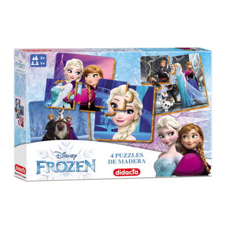 Frozen 4 Puzzles en Madera