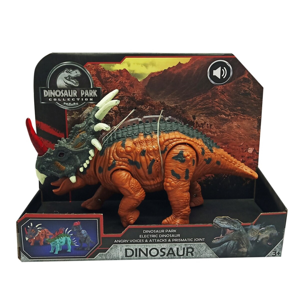 Dinosaurio con Sonido Triceratops - 001 