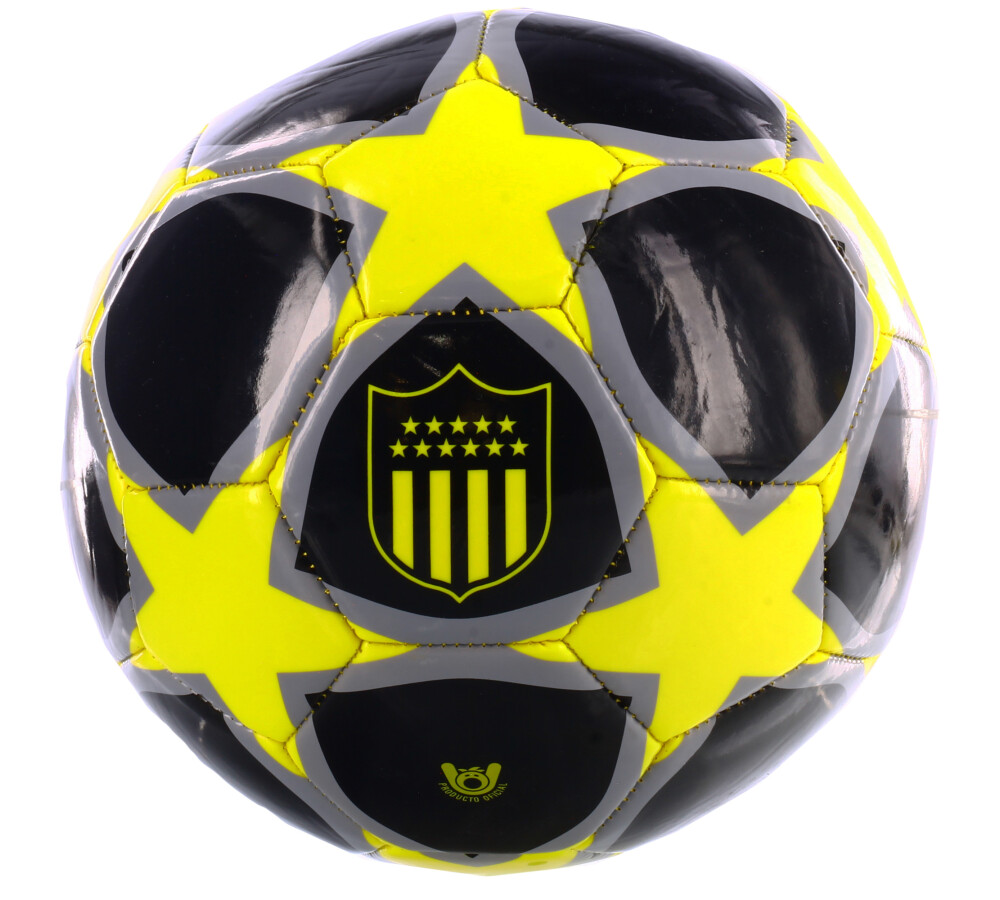 Pelota Peñarol Stars Negro/Amarillo/Gris