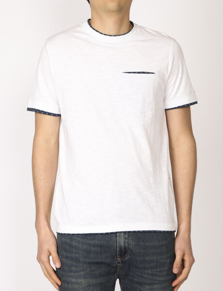 T-shirt Harrington Label Blanco