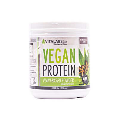 Vegan Whey Protein Vitalabs Sabor Chocolate 1 Lb. Vegan Whey Protein Vitalabs Sabor Chocolate 1 Lb.