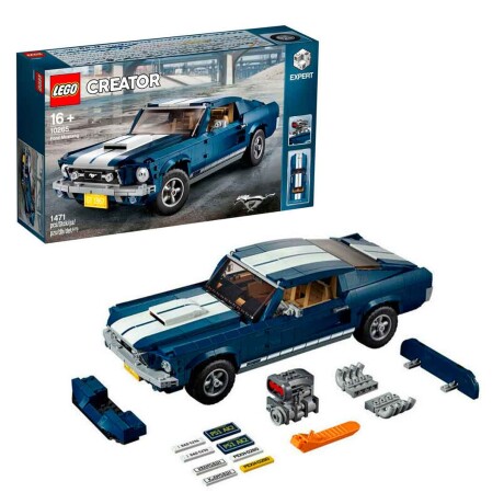 Lego Creator Réplica Ford Mustang de los 60`s 1471pzs 001