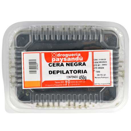 Cera Negra Depilatoria 450 g