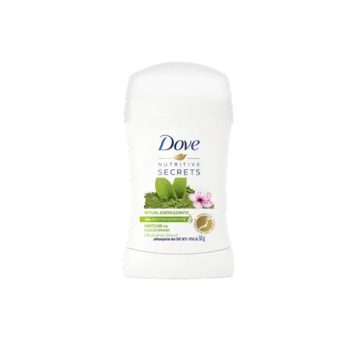 Desodorante Dove En Barra Nutritive Secrets Matcha 50 Grs. 