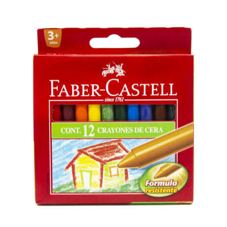 Crayolas Crayones FABER CASTELL 12U c/u Crayolas Crayones FABER CASTELL 12U c/u