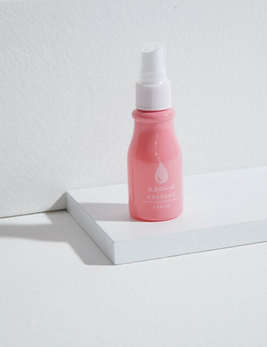 Limpiador desinfectante para sex toys 60 ml - rosa 