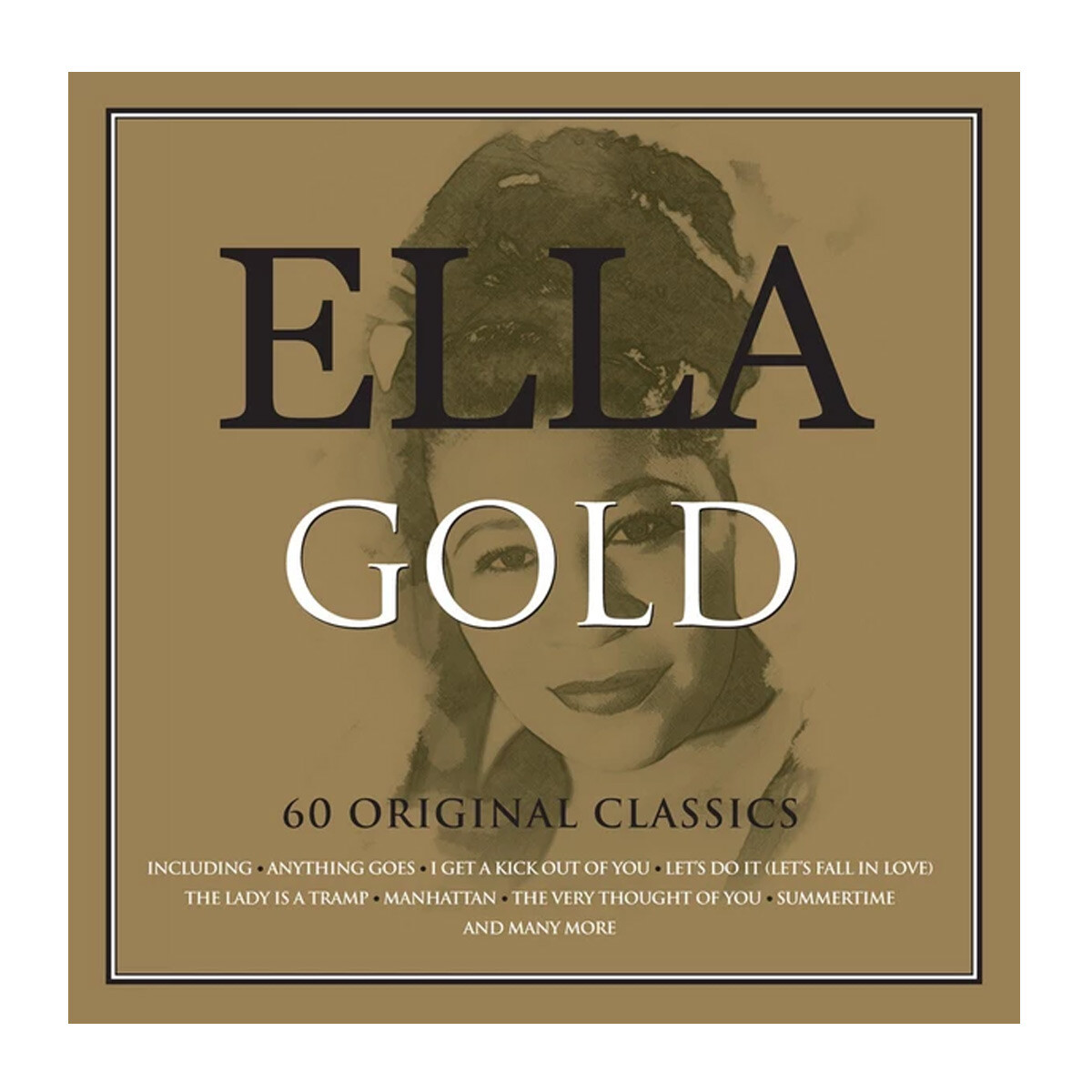 Ella Fitzgerald- Gold 