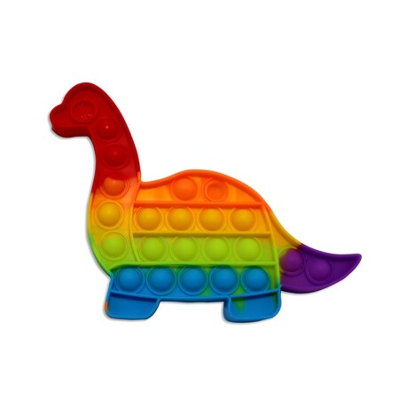 Pop It de Silicona Forma Dinosaurio Multicolor 001