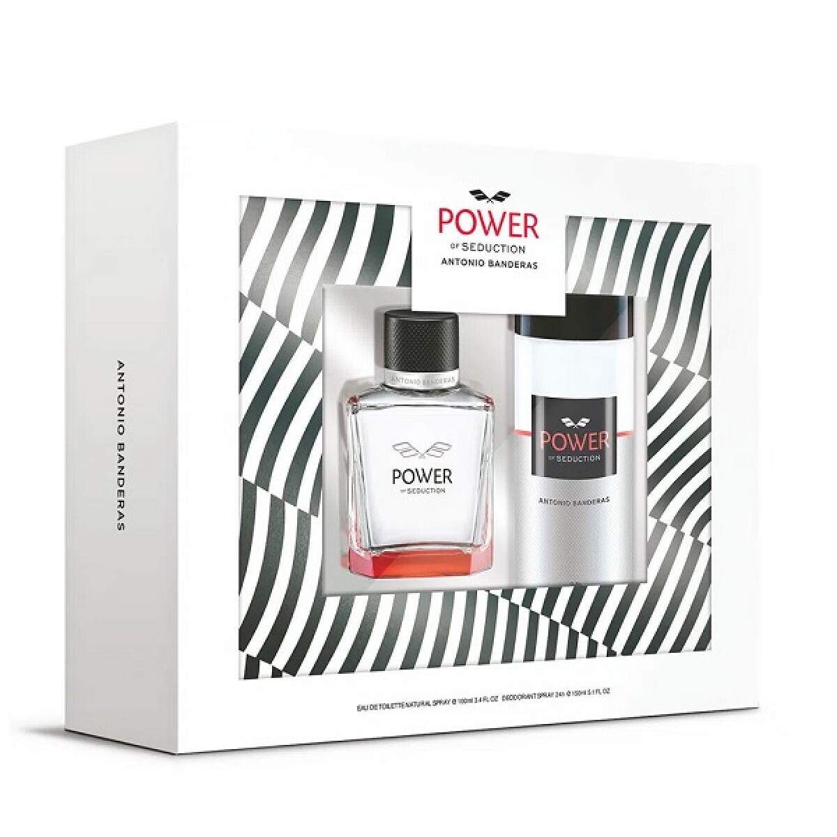 Perfume Antonio Banderas Power Of Seduction 100 Ml + Desodorante En Aerosol 150 Ml. 