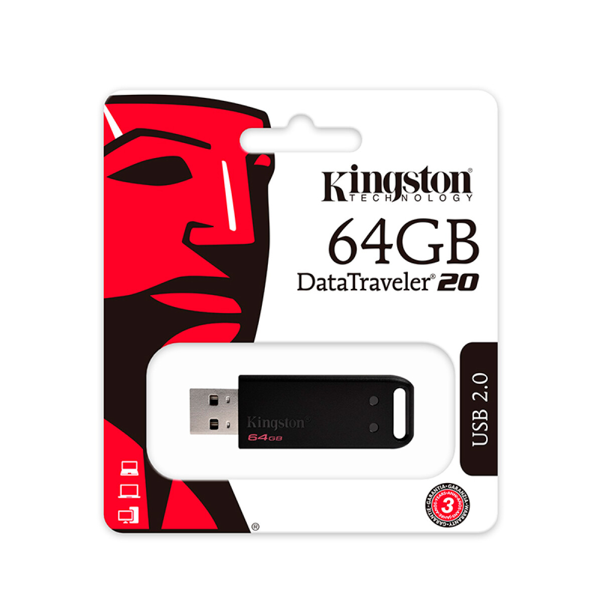 Pen Drive Kingston DataTraveler 20 64 GB 