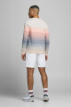Sweater teñido degradé Shell Coral