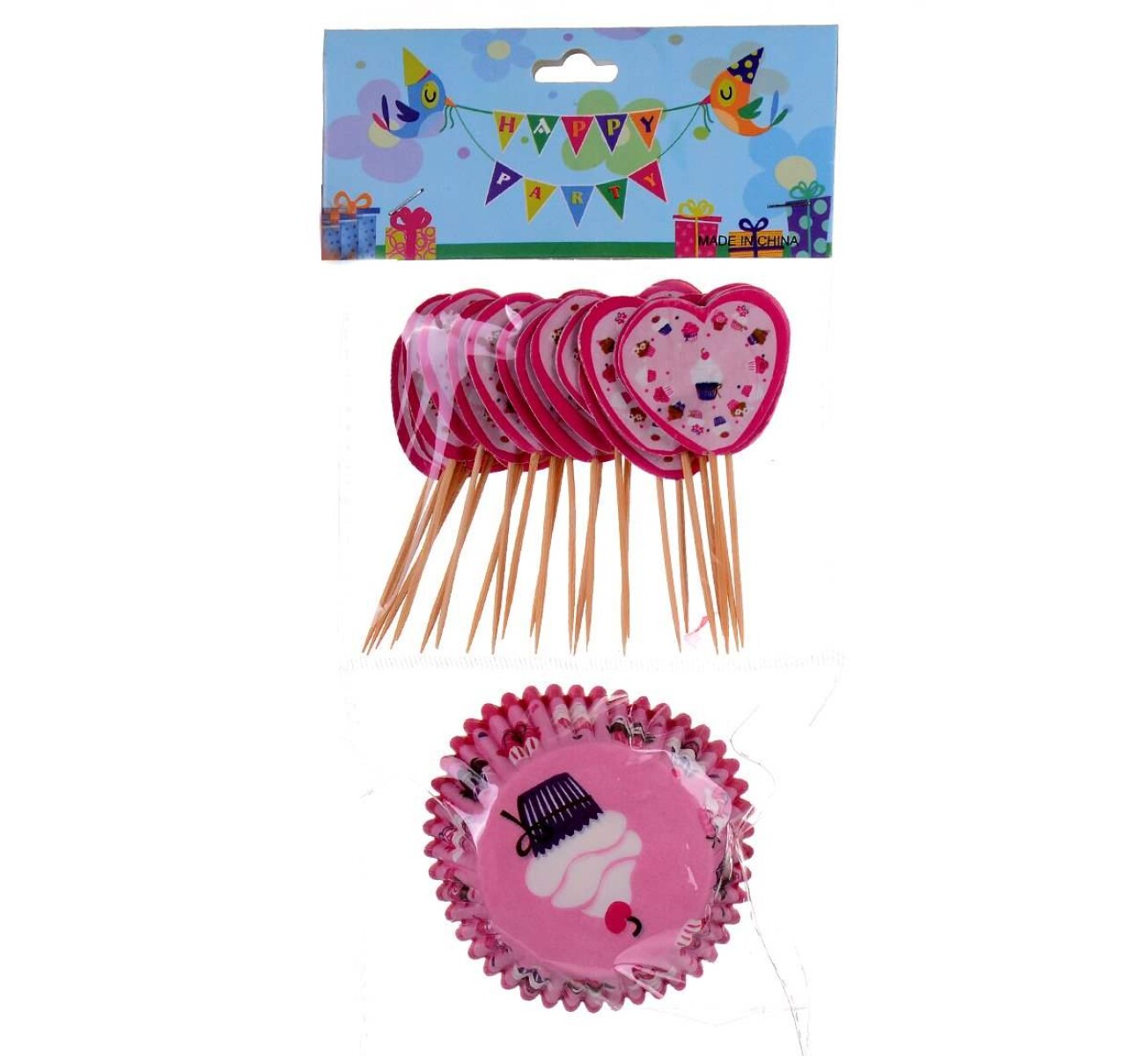 Set Muffins Con Topping Varios Diseños X24 - Unica 