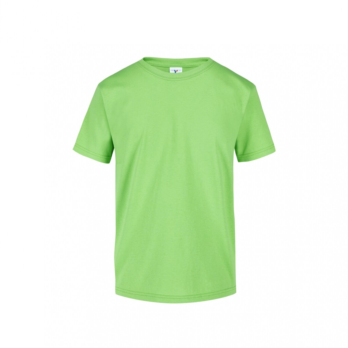 Camiseta a la base niño - Verde lima 