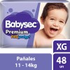 Pañales Babysec Premium Flexiprotect XG X48