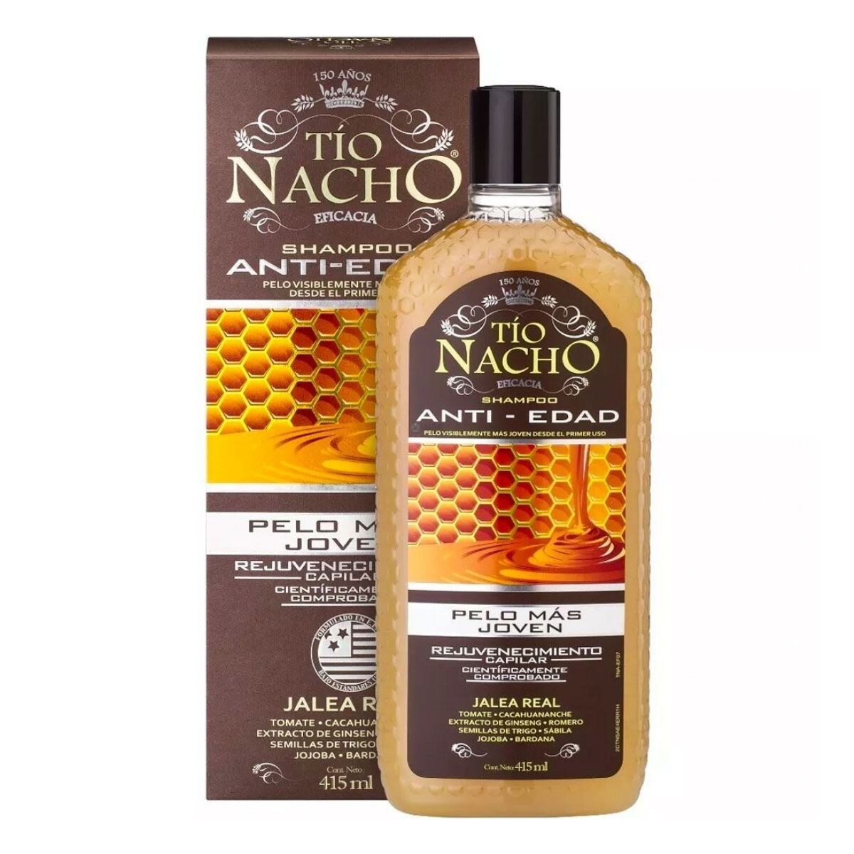 Shampoo Tío Nacho Anti-Edad 415 ML 