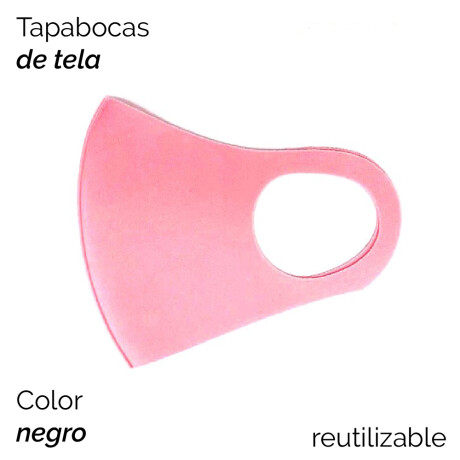 Tapabocas Tela Color Bolsa Varios Colores Unica