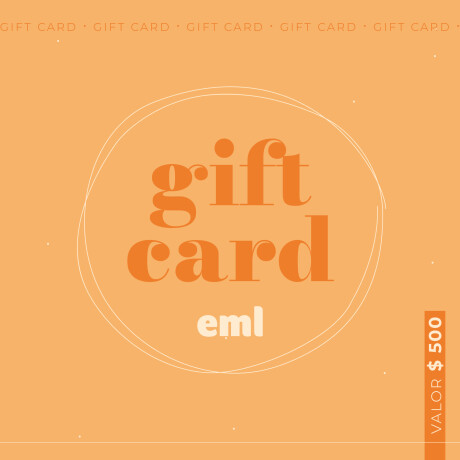 Gift Card - Voucher Regalo valor $500 Gift Card - Voucher Regalo valor $500