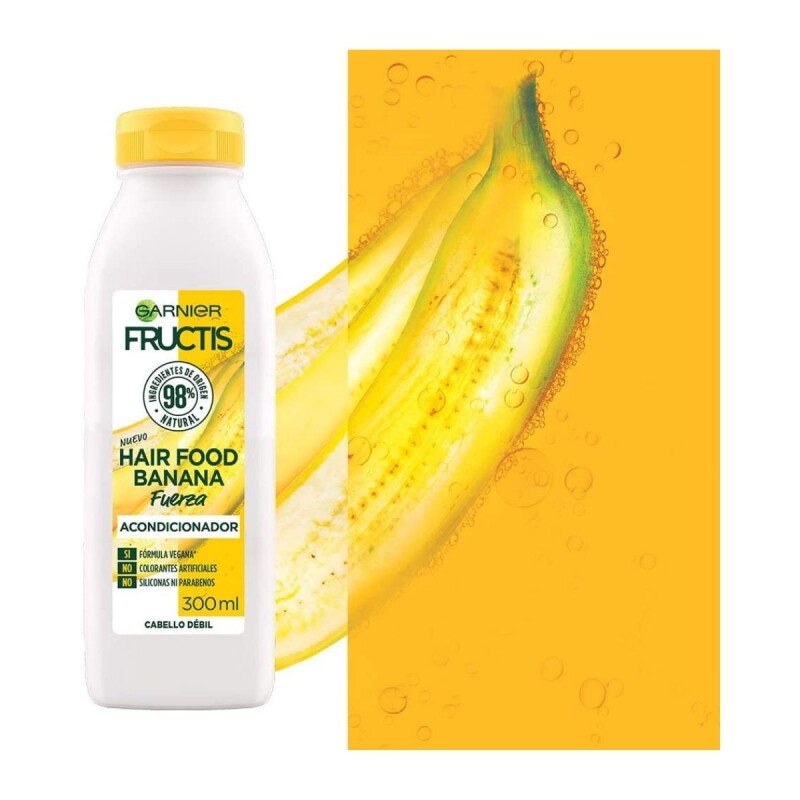 Acondicionador Fructis Hair Food Banana 300 ML