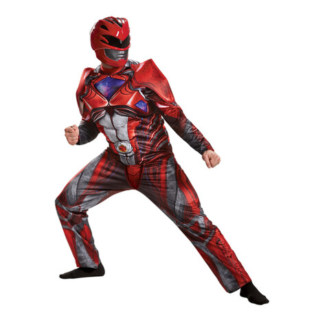 Disfraz Musculoso de Power Ranger Rojo para Hombre · Mighty Morphin Power Rangers Disfraz Musculoso de Power Ranger Rojo para Hombre · Mighty Morphin Power Rangers