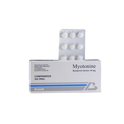 Myotonine 10 Mg. 30 Tabletas Myotonine 10 Mg. 30 Tabletas