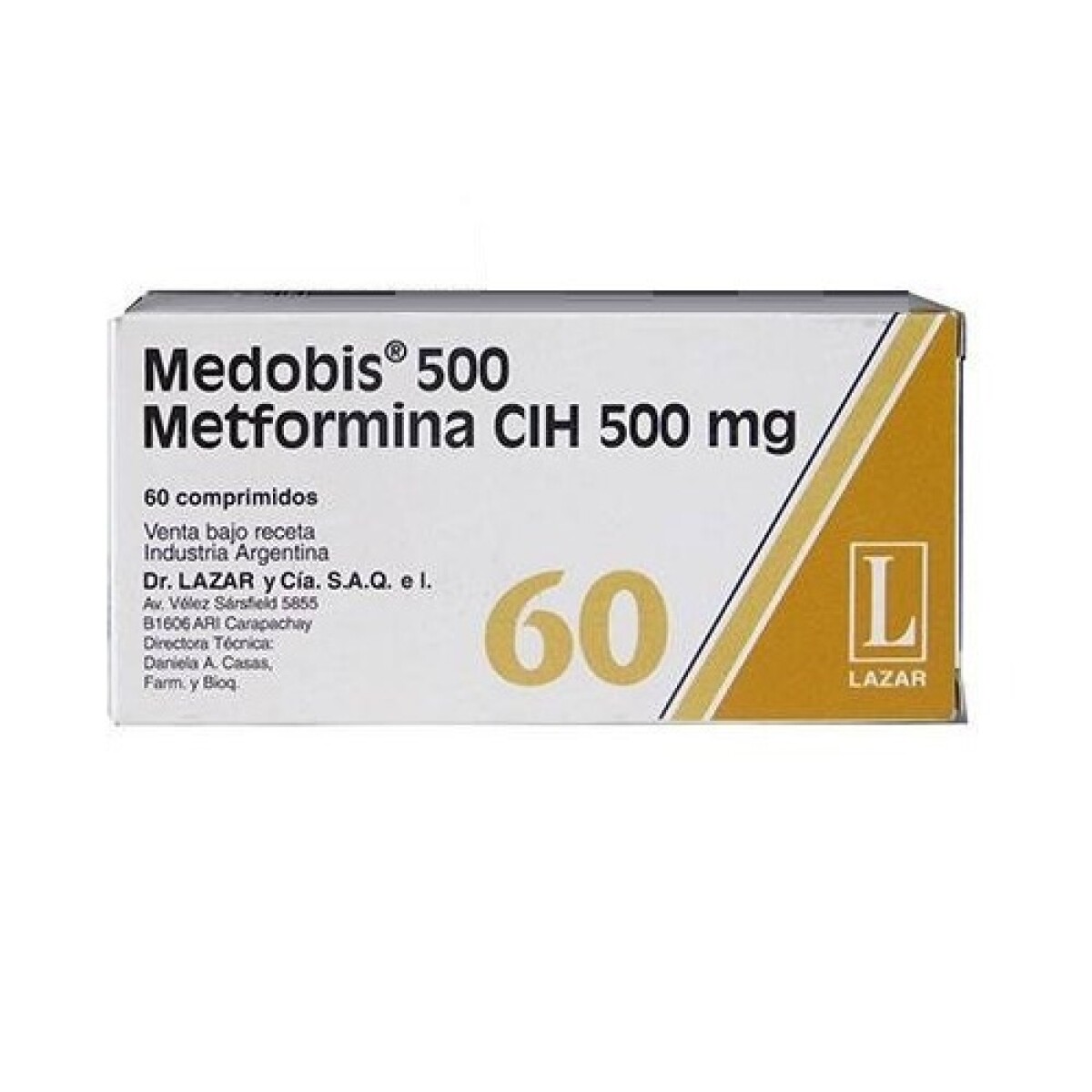 Medobis 500 Mg. 60 Comp. 