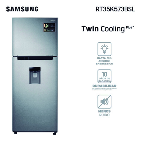 Refrigerador Samsung Twin RT35K573BSL Refrigerador Samsung Twin RT35K573BSL