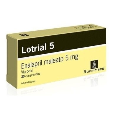 Lotrial 5 Mg. 20 Comp. Lotrial 5 Mg. 20 Comp.