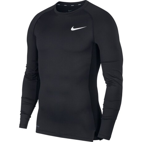 Remera Nike Training Hombre Top LS Tight Black/(White) Color Único