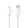 Cable PowerLine USB-C to USB 3ft White Cable PowerLine USB-C to USB 3ft White