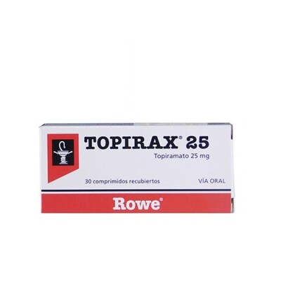 Topirax 25 Mg. 30 Comp. Topirax 25 Mg. 30 Comp.